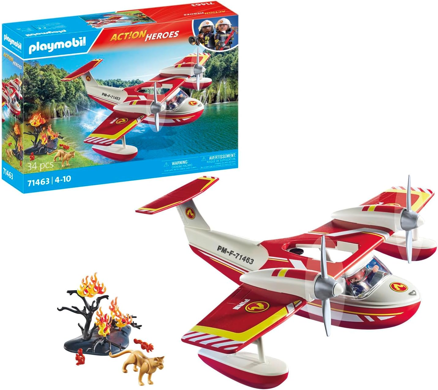 Action Heroes: Firefighting Seaplane
