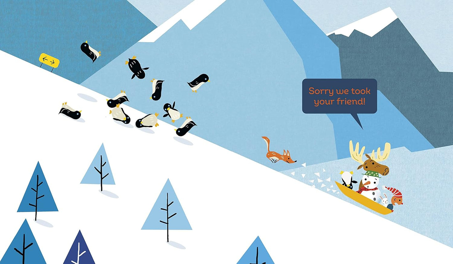 Go, Sled! Go! - Hardcover Picture Book