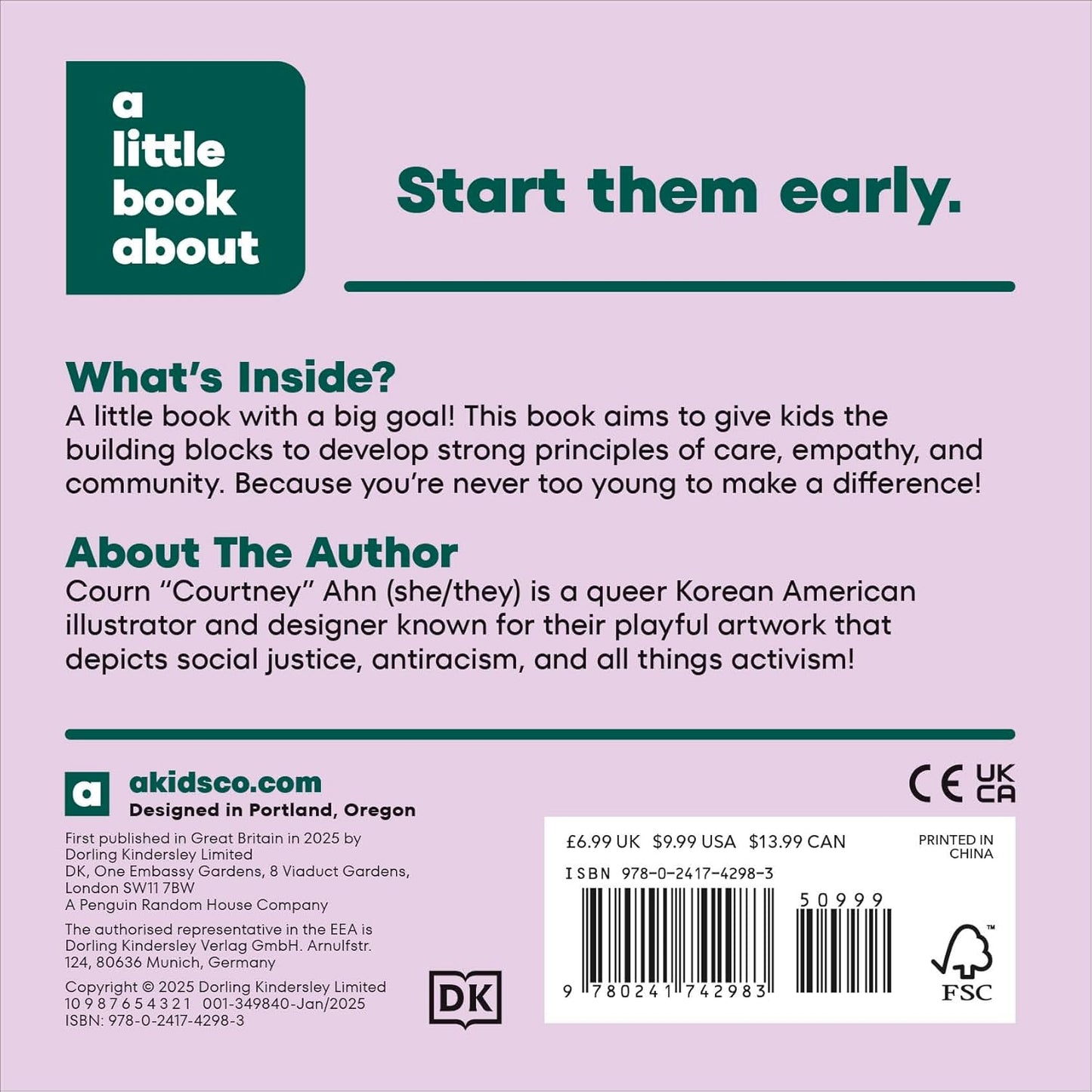 A Little Book About Activism - Board Book