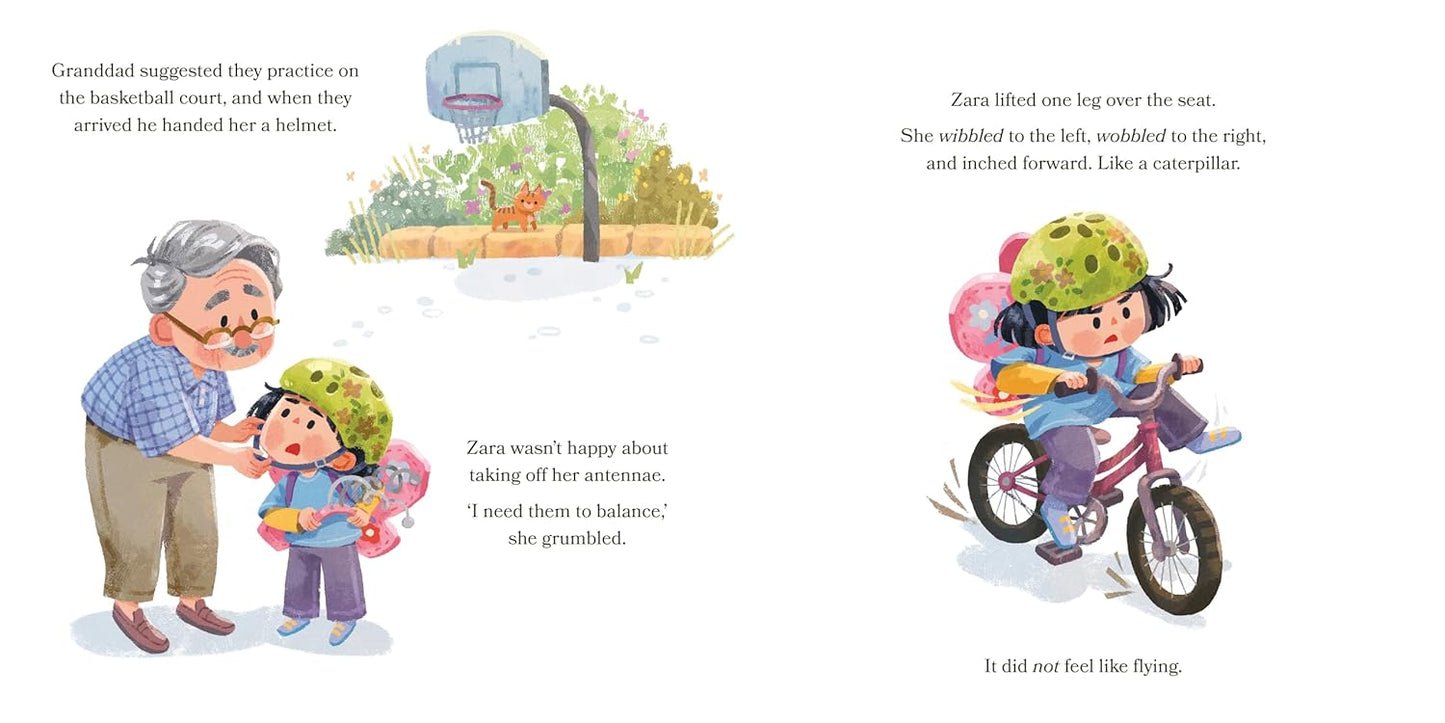 Butterflies Do Not Ride Their Bikes- Hardcover Picture Book