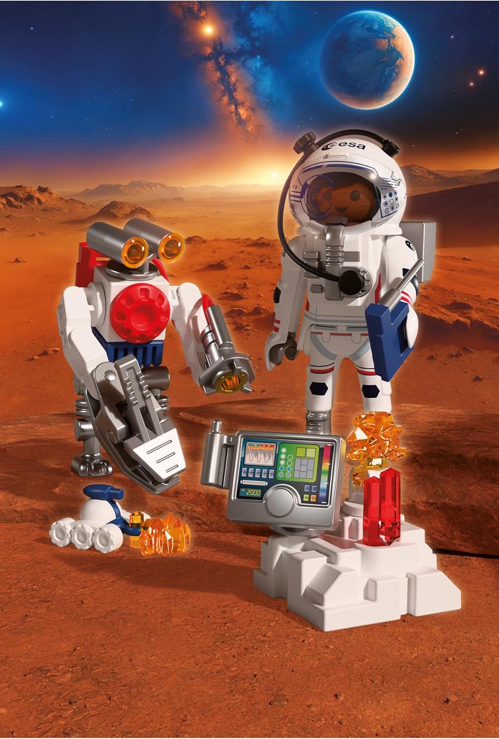 Space Agency: Astronaut with Robot