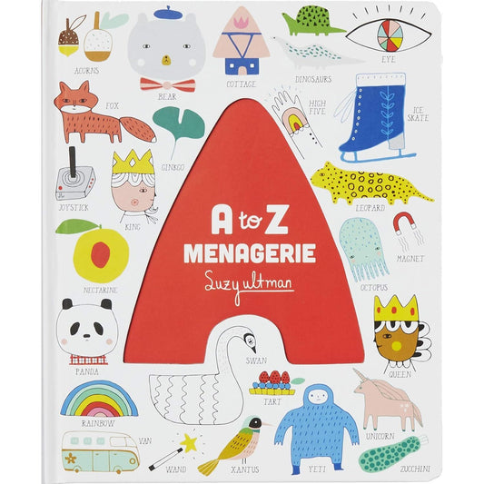 A to Z Menagerie - Interactive Board Book