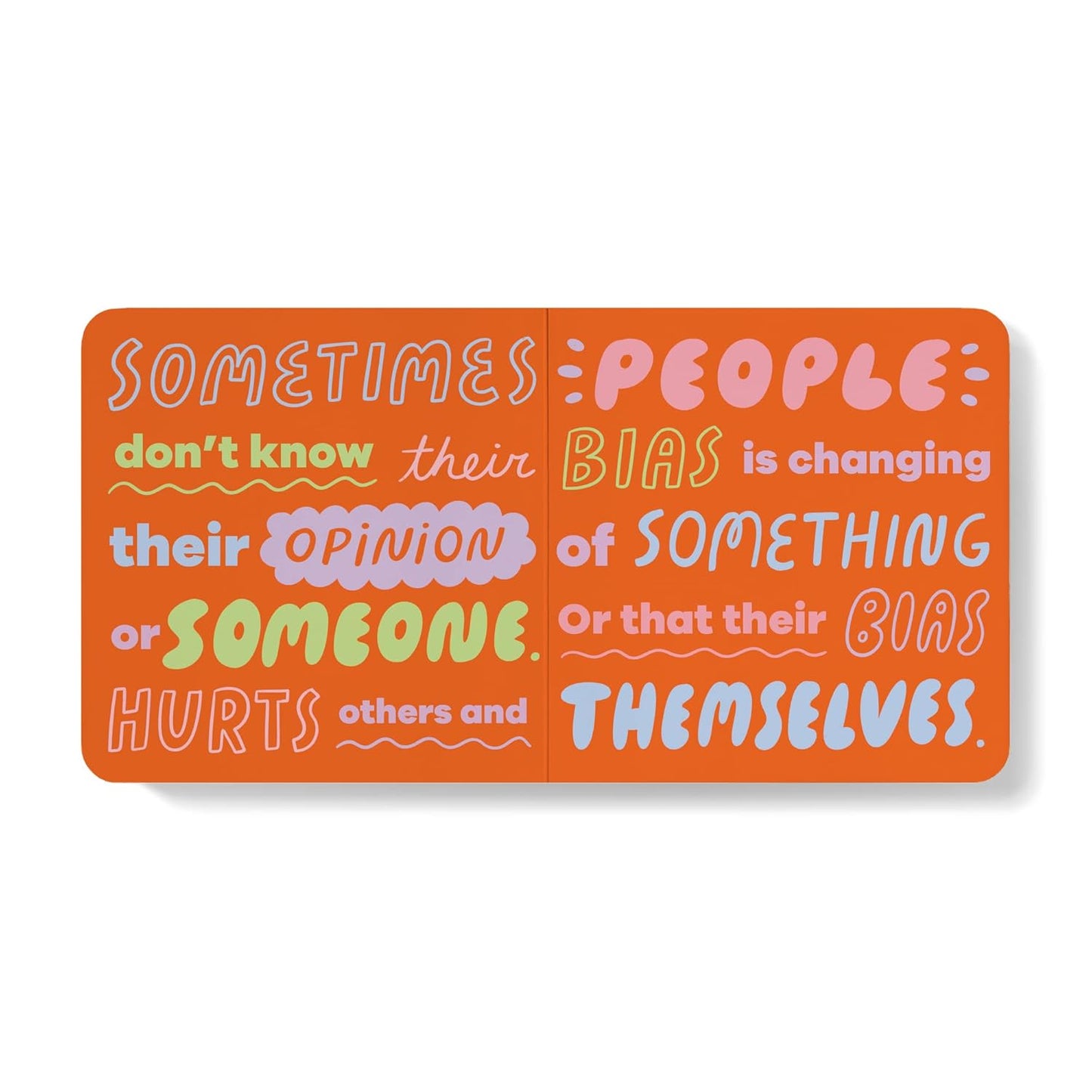 A Little Book About Bias - Board Book