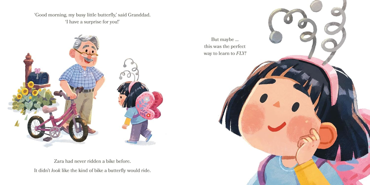 Butterflies Do Not Ride Their Bikes- Hardcover Picture Book