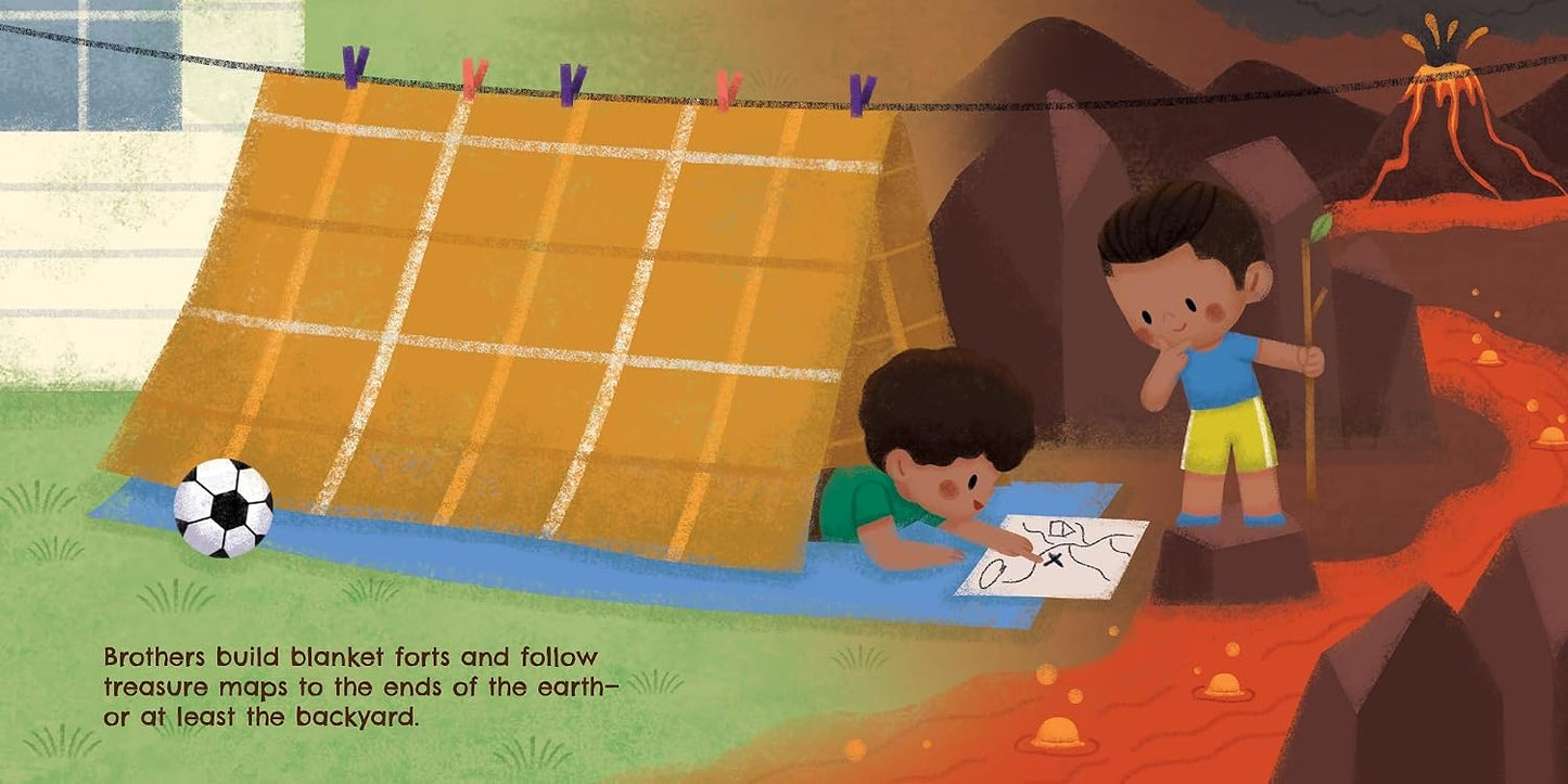 Brothers are Brothers are Forever - Board Book