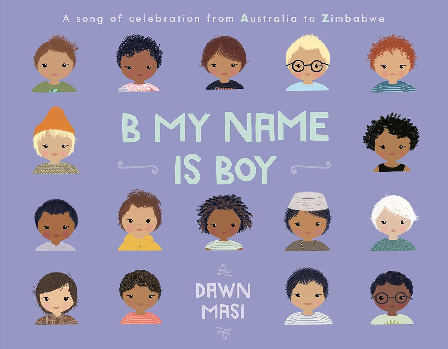 B is for Boy - Hardcover Picture Book