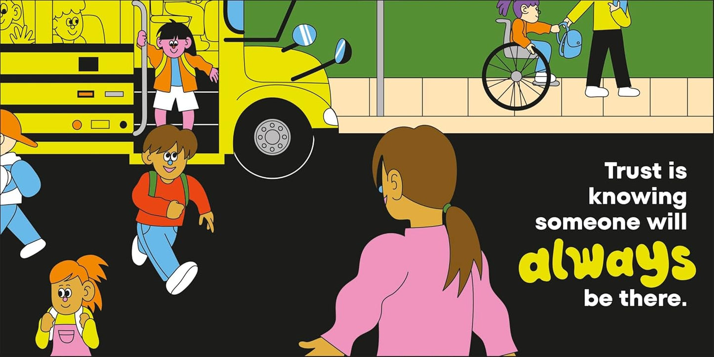 A Little Book About Trust - Board Book