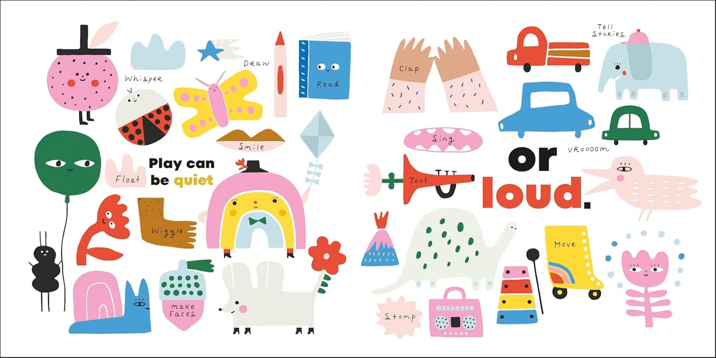 A Little Book About Play - Board Book