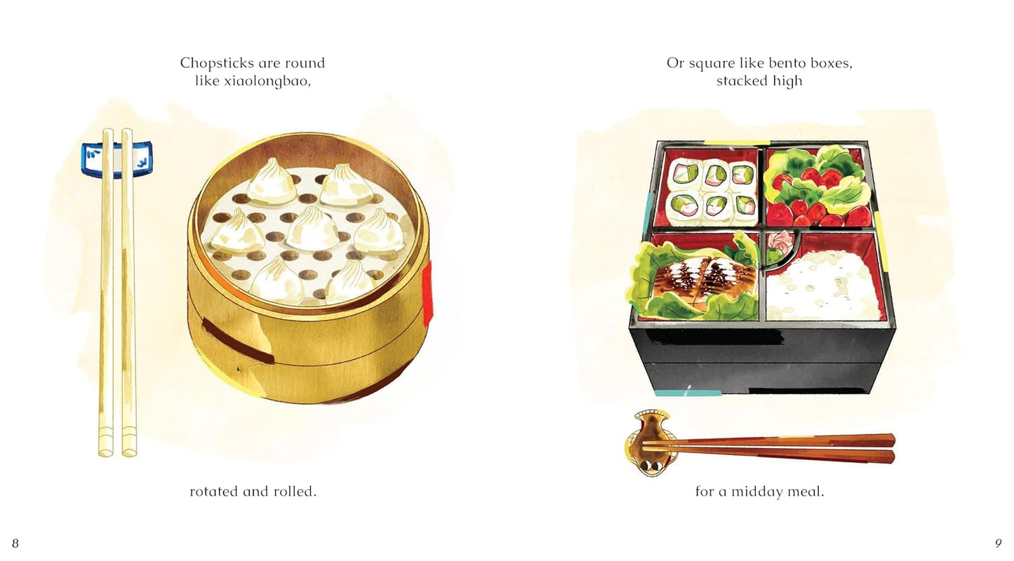 Chopsticks Are - Hardcover Picture Book
