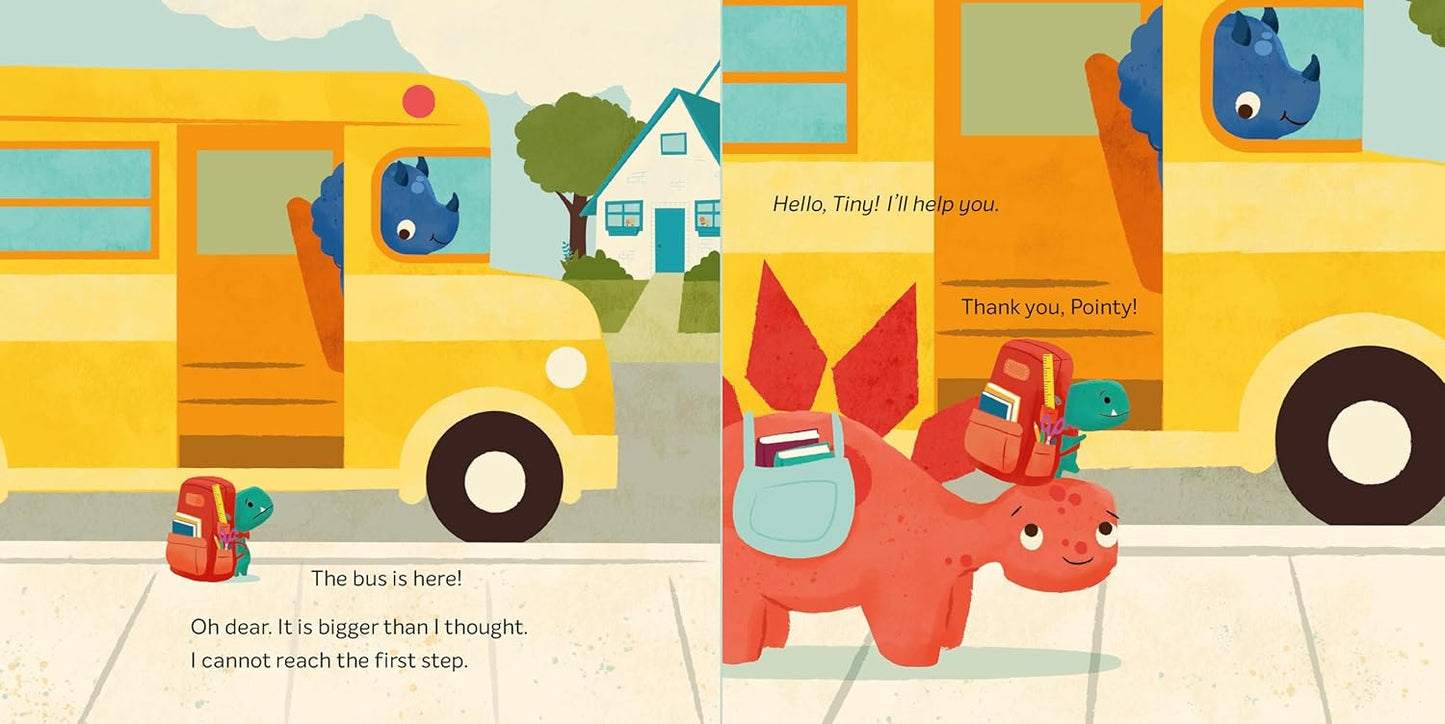 Tiny T.Rex and the First Day Oopsies - Hardcover Picture Book