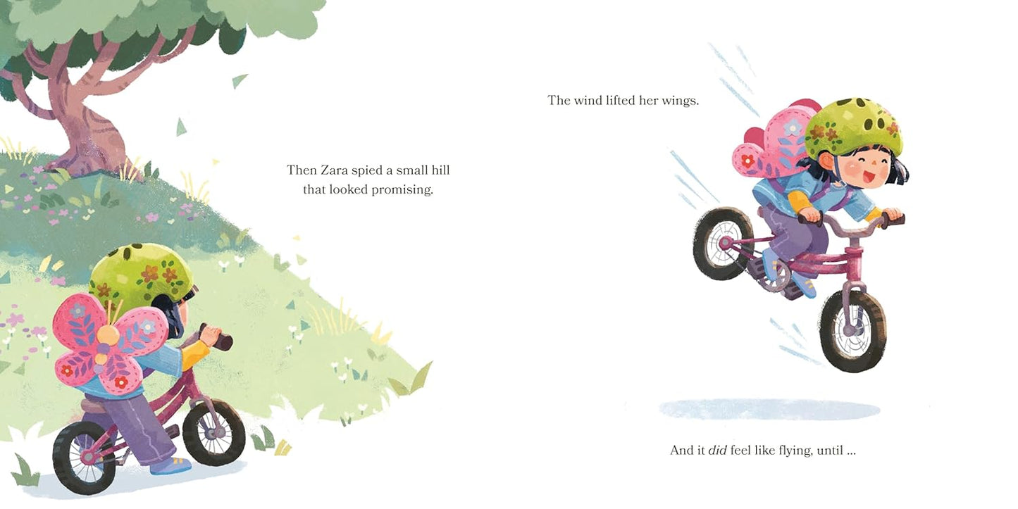 Butterflies Do Not Ride Their Bikes- Hardcover Picture Book