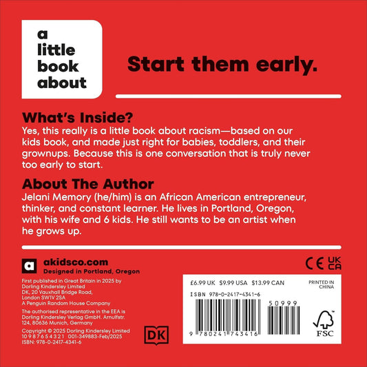 A Little Book About Racism - Board Book