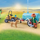 Country: Tractor with Trailer & Water Tank