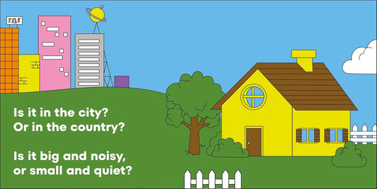 A Little Book About Home - Board Book