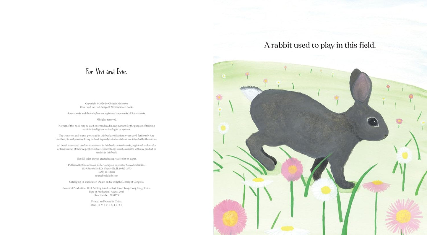 A Fluffle of Bunnies - Hardcover Picture Book