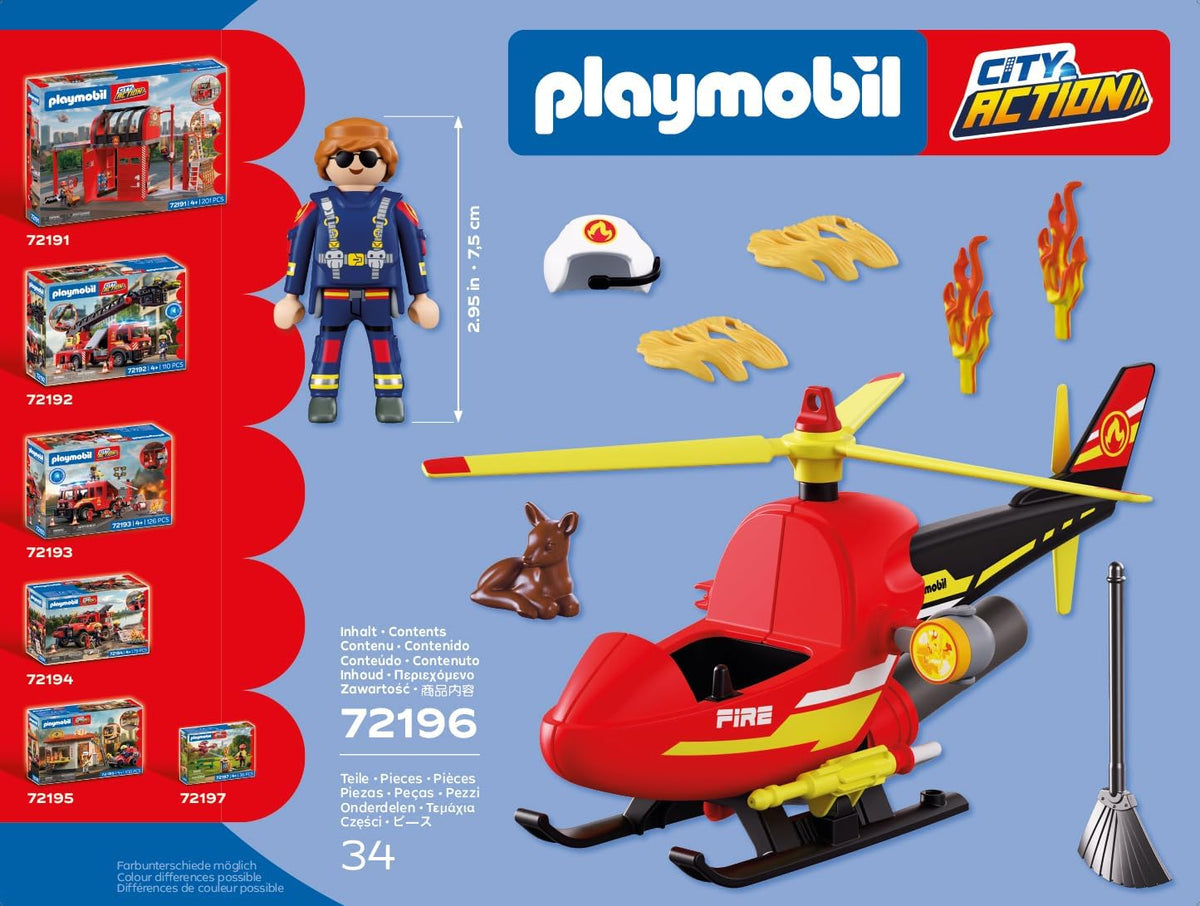 City Action: Firefighting Helicopter