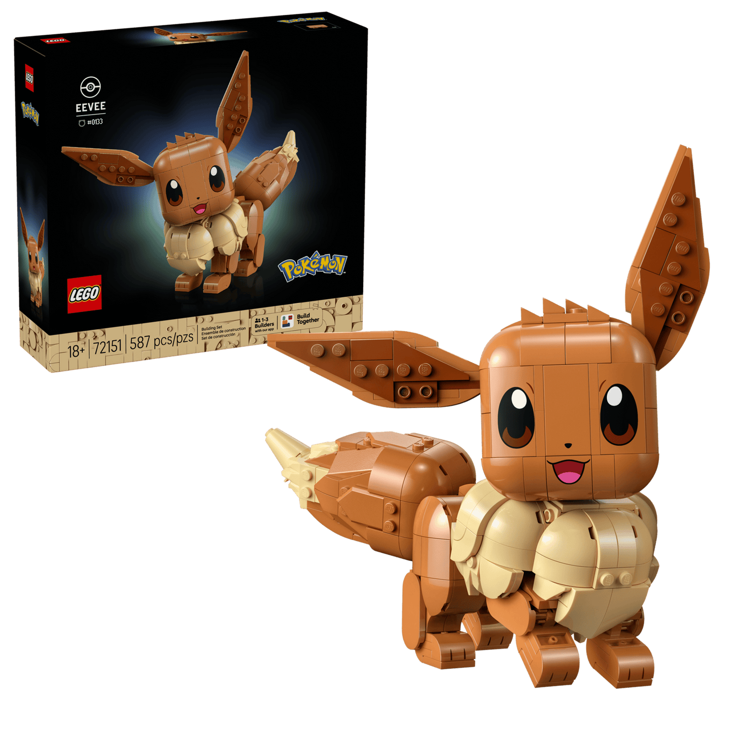 Pokémon: Eevee Building Set