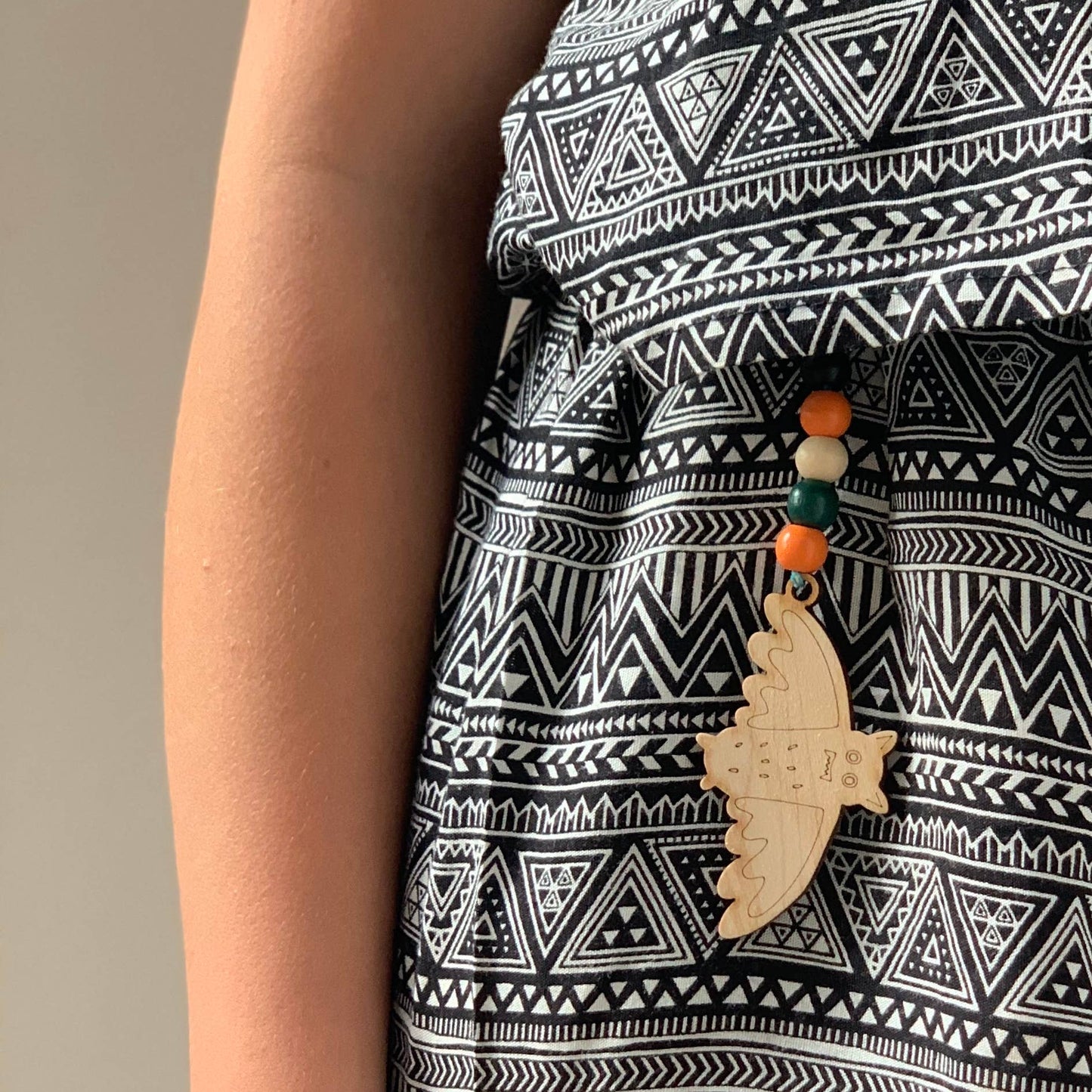 Make Your Own Halloween Bat Keyring