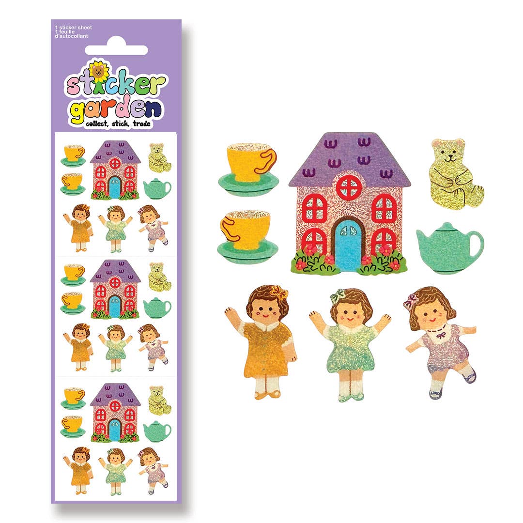 Glitter Dolls Sticker Sheet – Cherry Tree Lane Toys