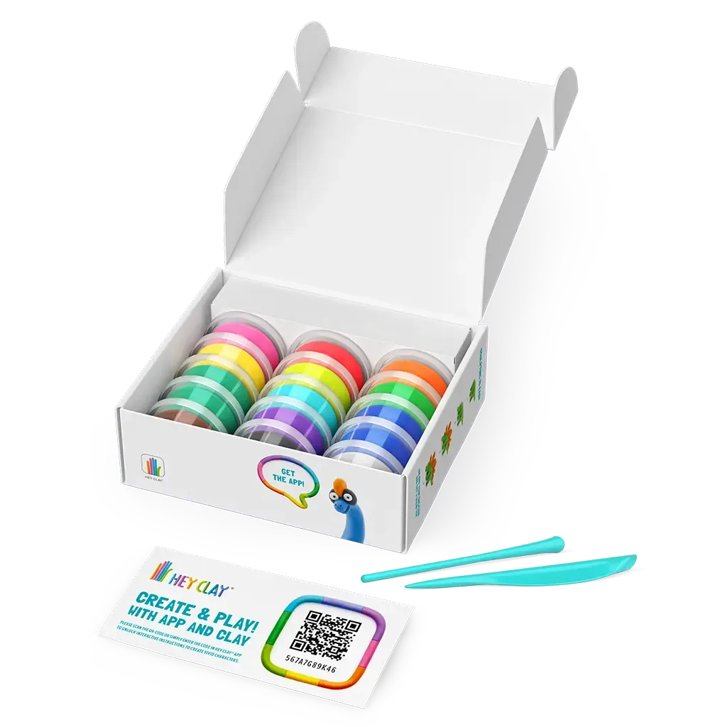 Hey Clay! Air-Dry Modelling Clay Set - Dinos