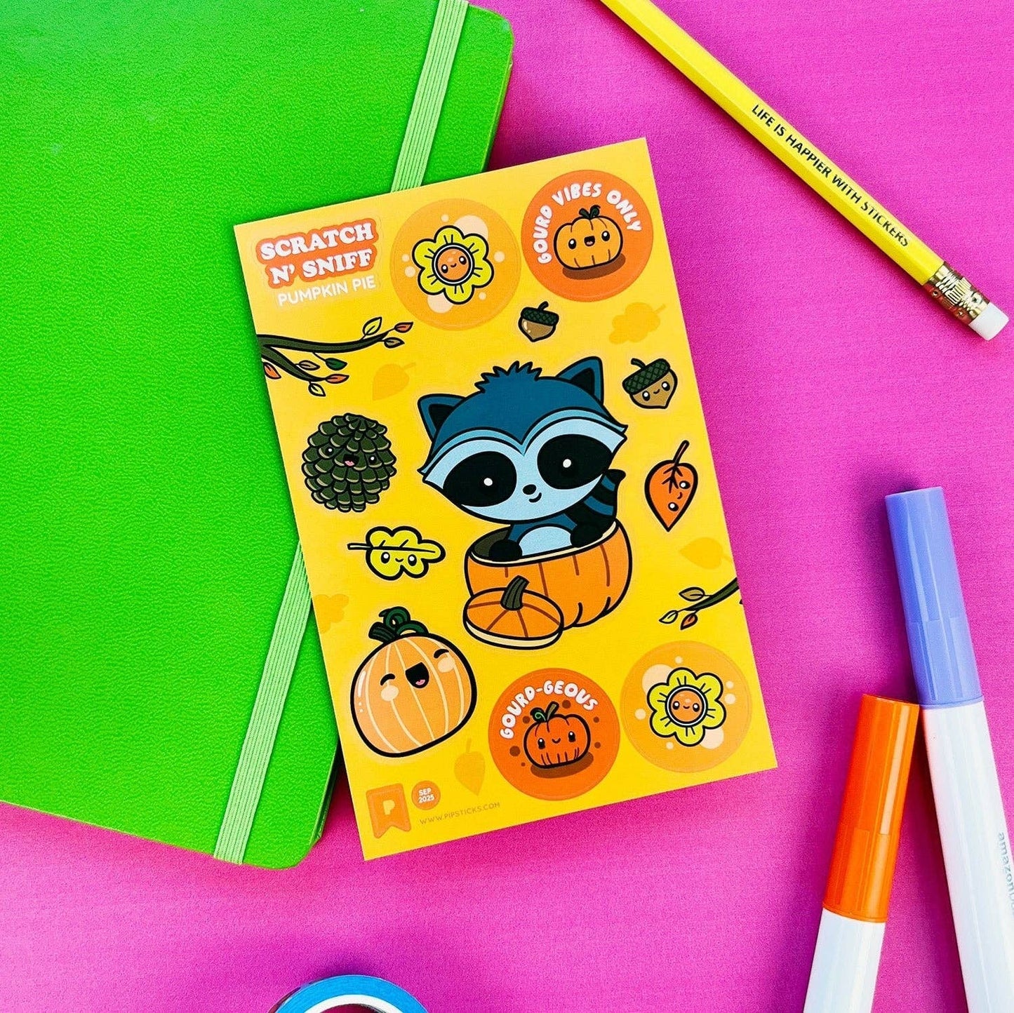 Gourd-geous Scratch 'N Sniff Stickers