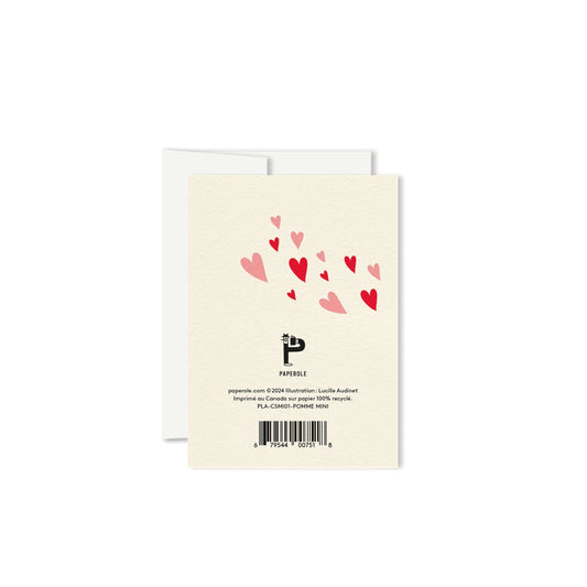 Pomme D'Amour Miniature Greeting Card