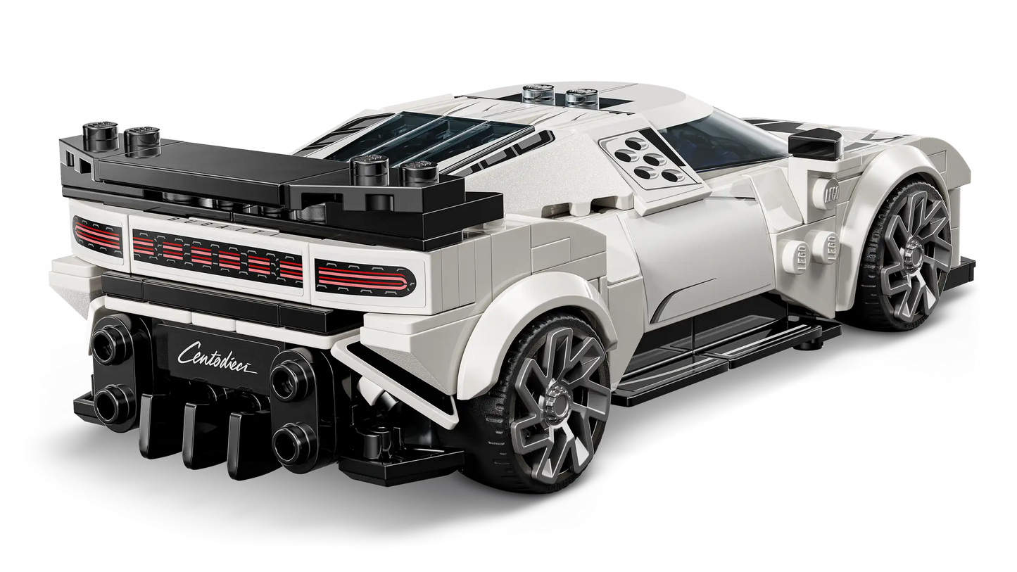 Speed Champions: Bugatti Centodieci Hyper Sports Car Building Set