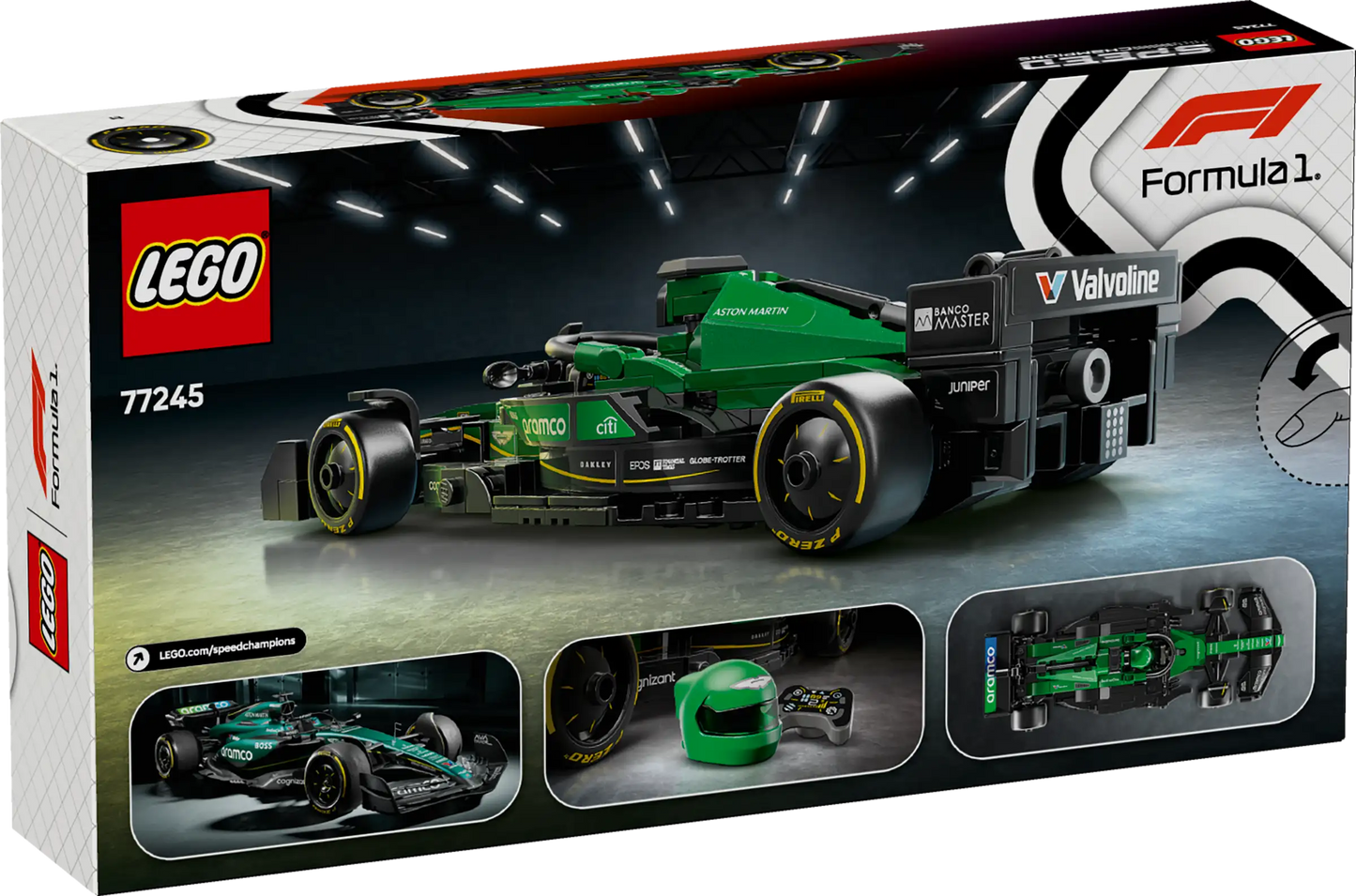 Speed Champions: Aston Martin Aramco F1® AMR24 Race Car Building Set