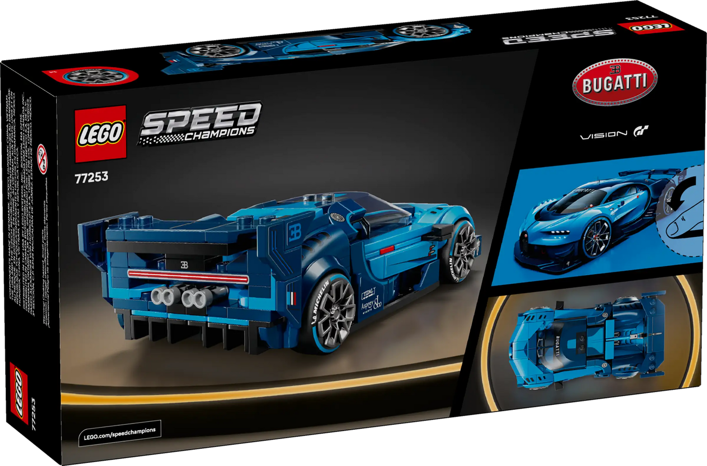 Speed Champions: Bugatti Vision GT Hyper Sports Car Building Set
