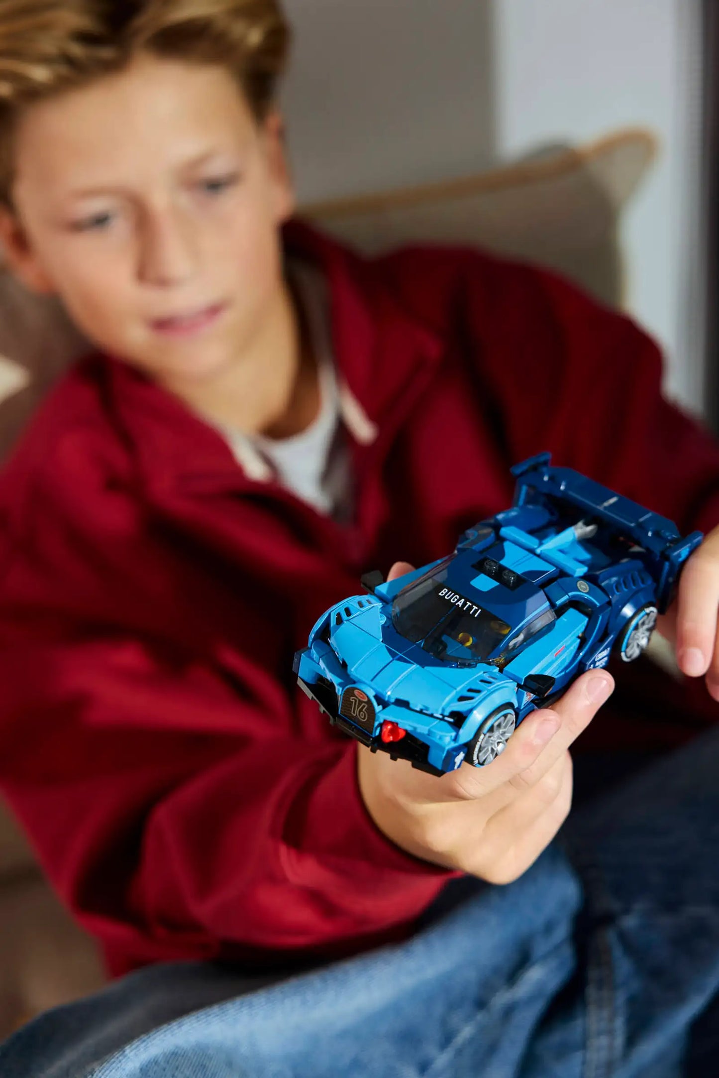 Speed Champions: Bugatti Vision GT Hyper Sports Car Building Set