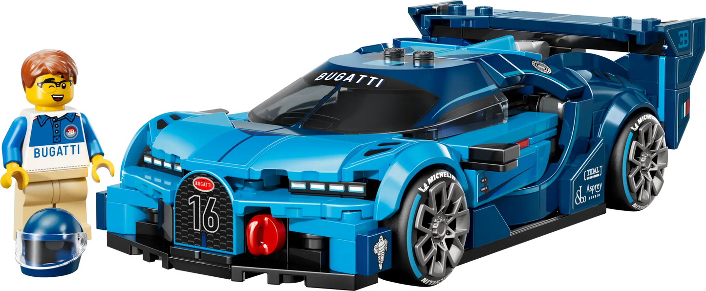 Speed Champions: Bugatti Vision GT Hyper Sports Car Building Set