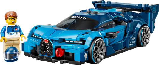 Speed Champions: Bugatti Vision GT Hyper Sports Car Building Set