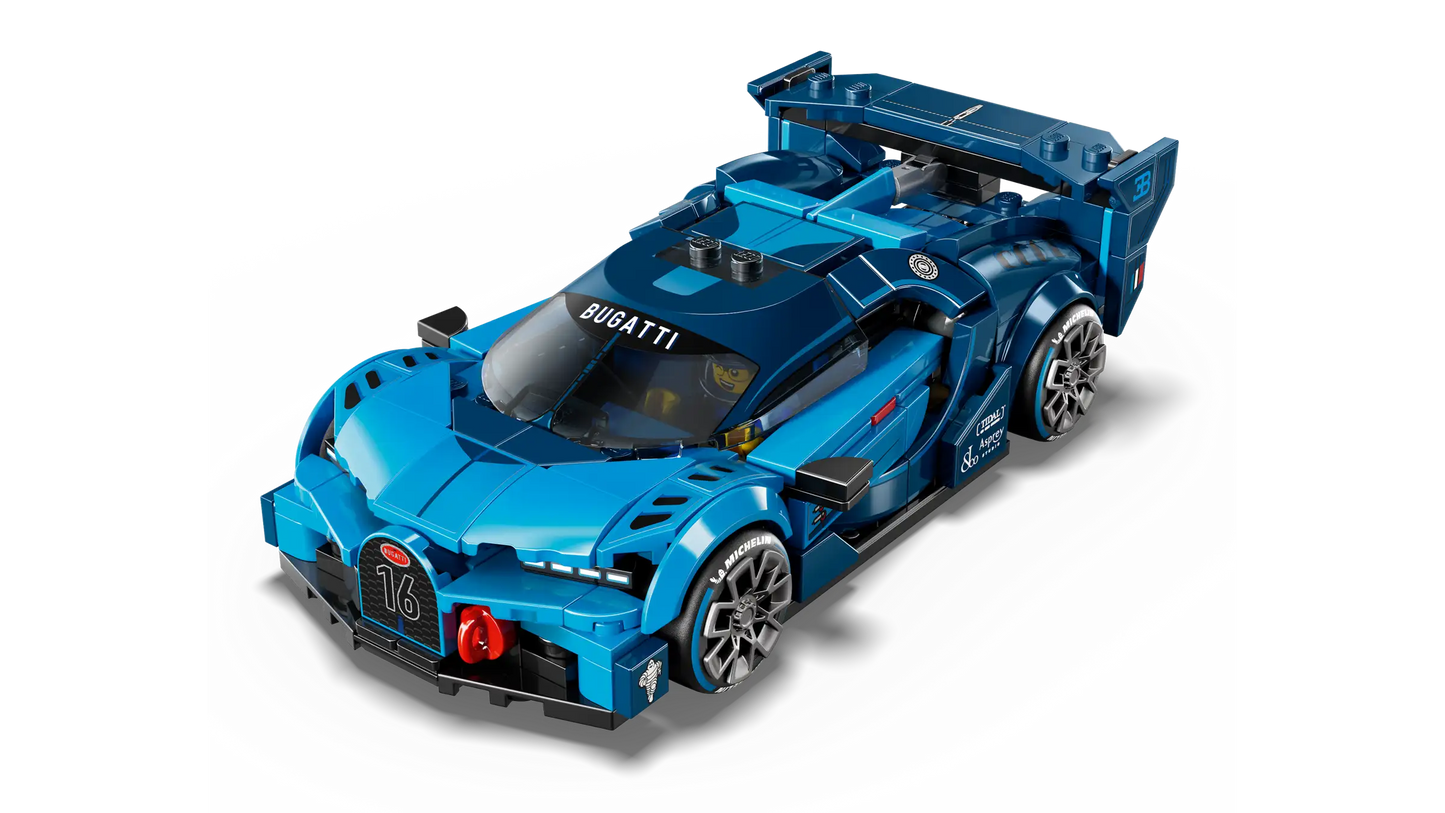 Speed Champions: Bugatti Vision GT Hyper Sports Car Building Set