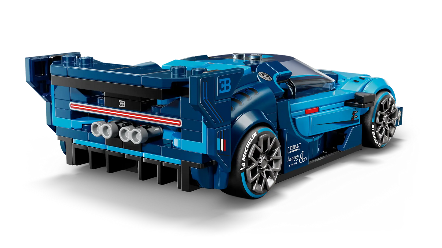 Speed Champions: Bugatti Vision GT Hyper Sports Car Building Set