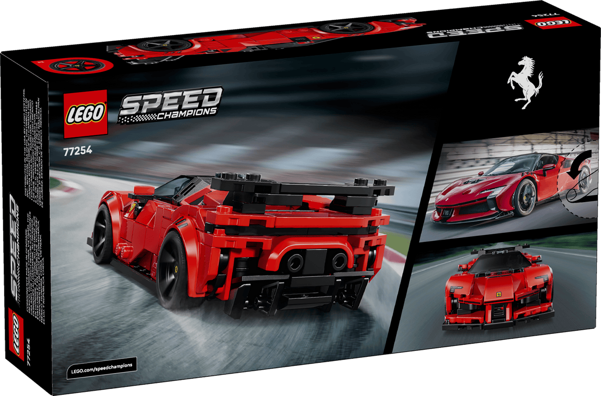 Speed Champions: Ferrari SF90 XX Stradale Sports Car CS Building Set