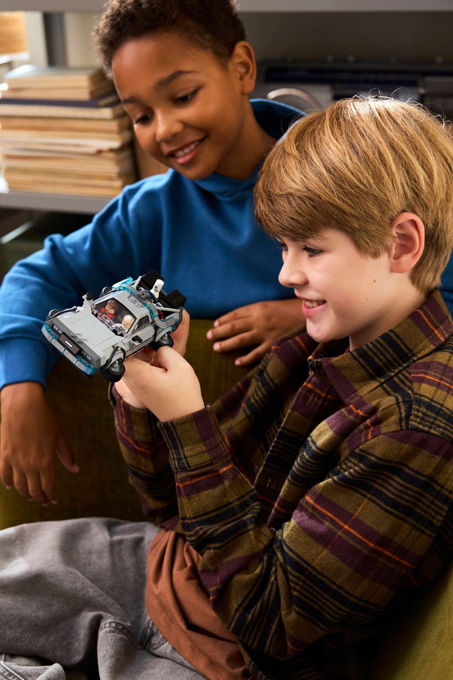 Speed Champions: Time Machine from Back to the Future Building Set