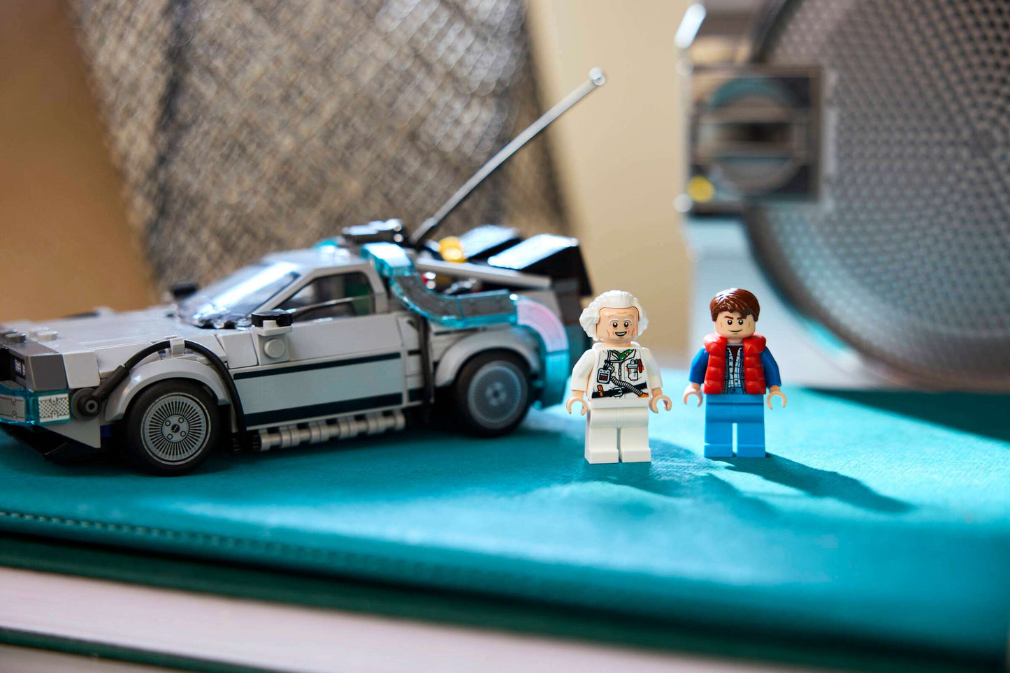 Speed Champions: Time Machine from Back to the Future Building Set