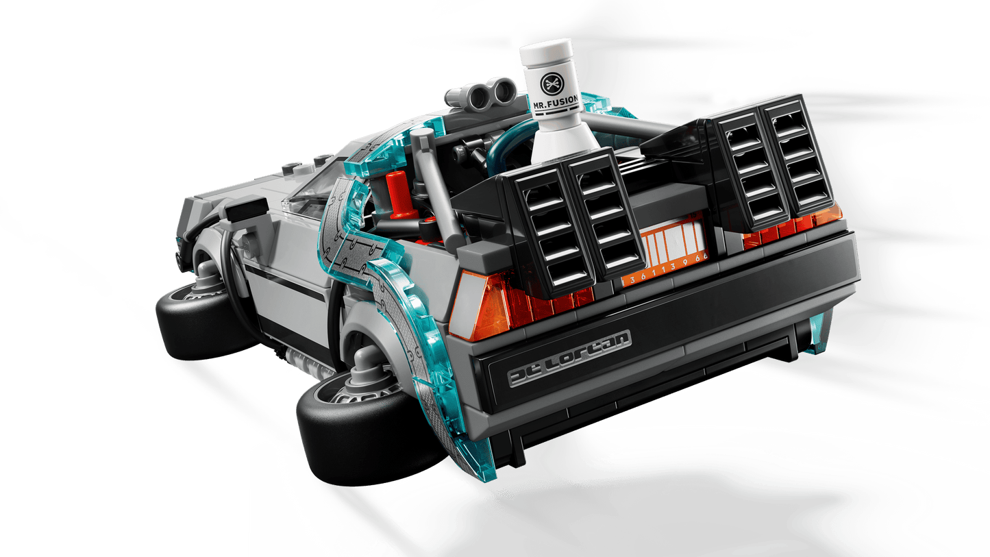 Speed Champions: Time Machine from Back to the Future Building Set