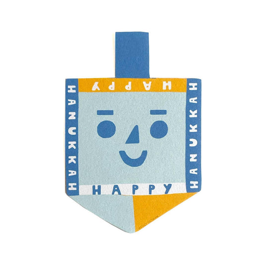 Happy Hanukkah Dreidel Sticker