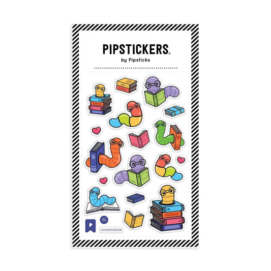 Booked & Burrowed Glitter Puffy Stickers