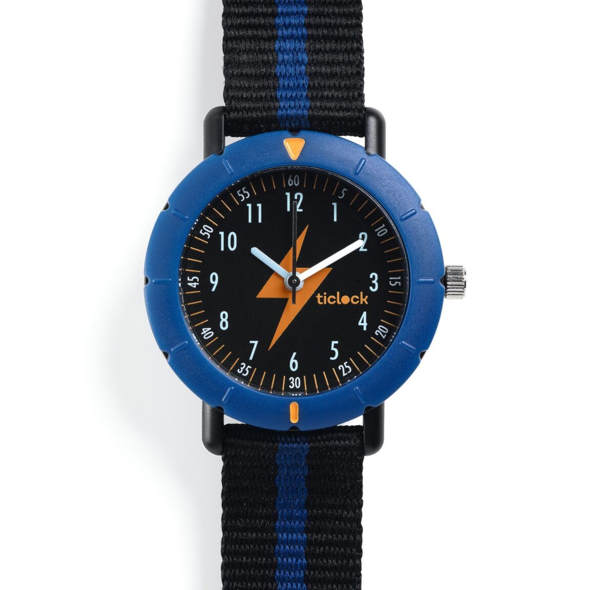 Ticlock Blue Flash Sport Watch