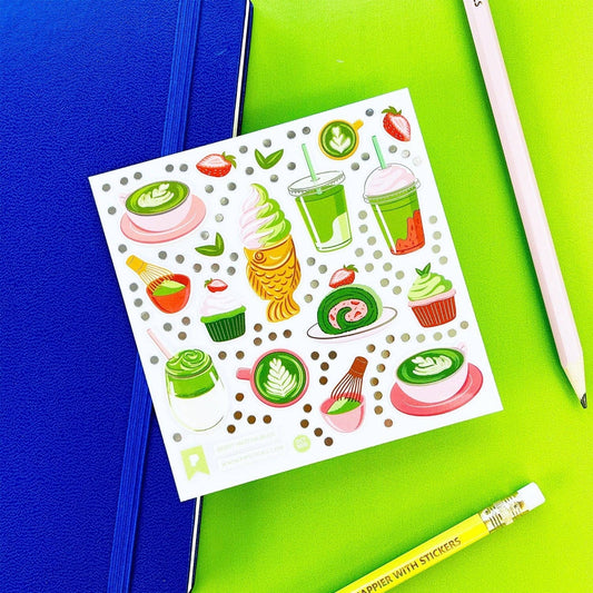 Berry Matcha Bliss Stickers
