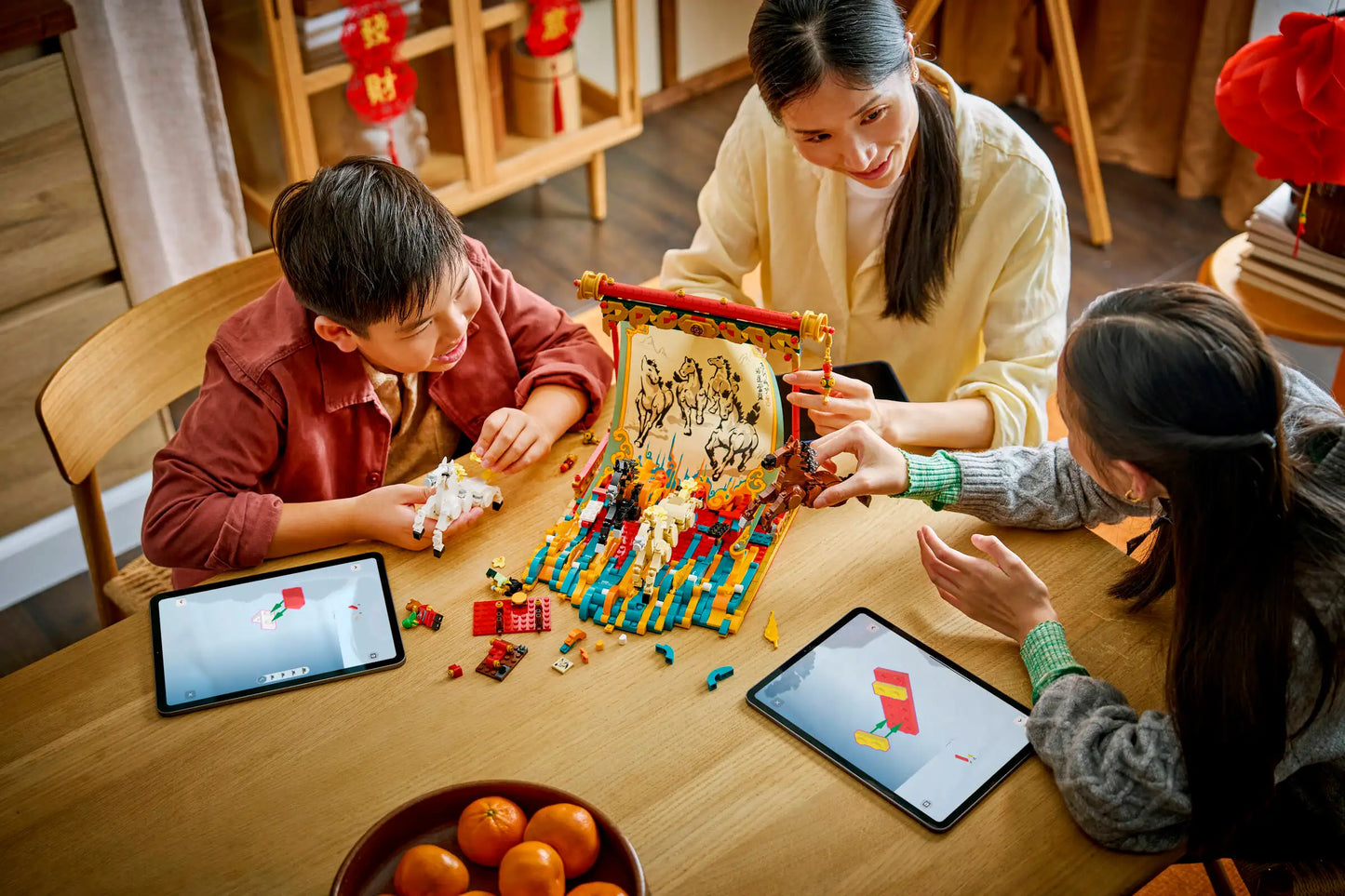 Galloping Horses Canvas Building Kit