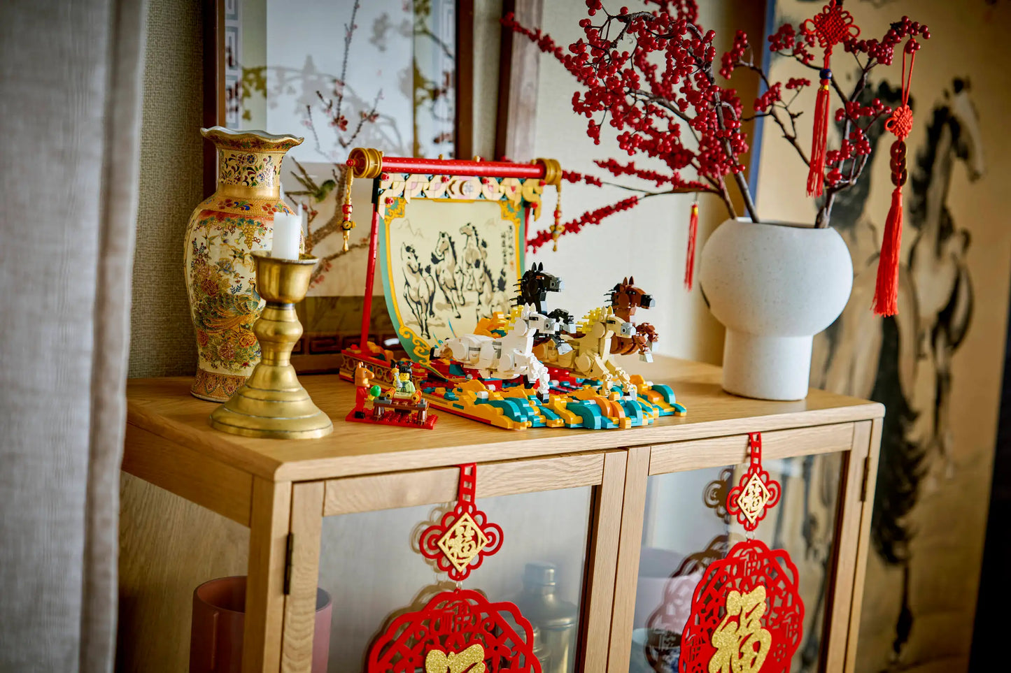 Galloping Horses Canvas Building Kit