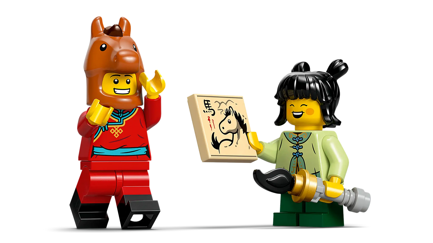 Galloping Horses Canvas Building Kit