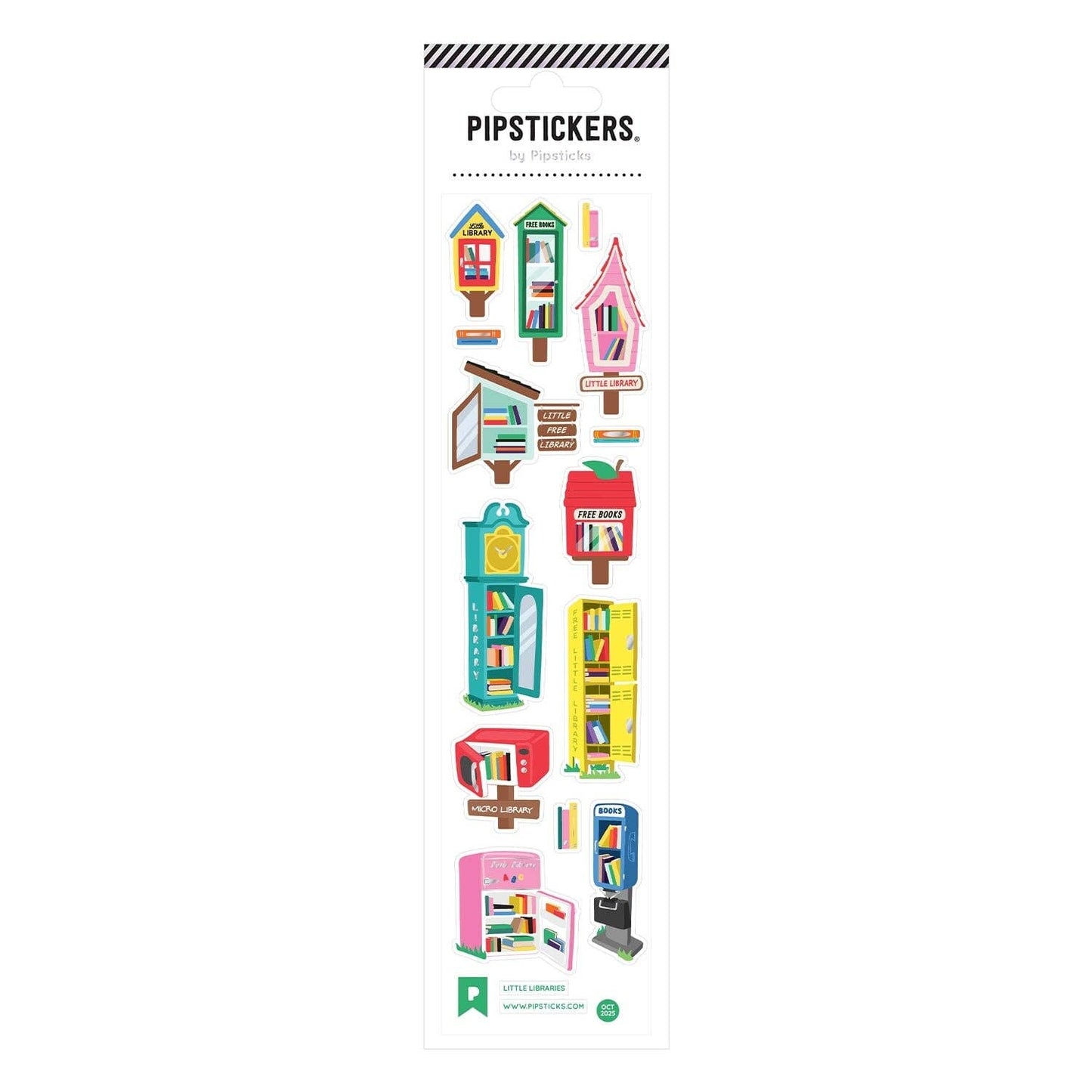 Little Libraries Stickers