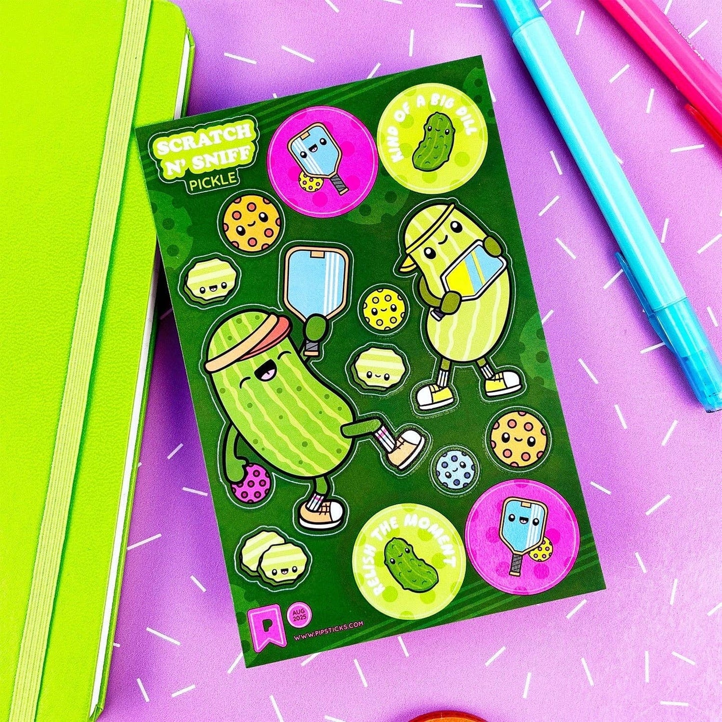 Big Dill Scratch n' Sniff Stickers