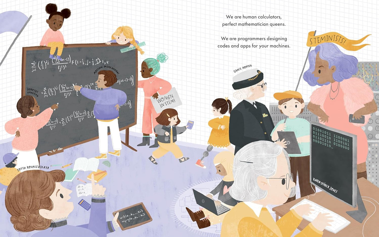A Steminist Force - Hardcover Picture Book