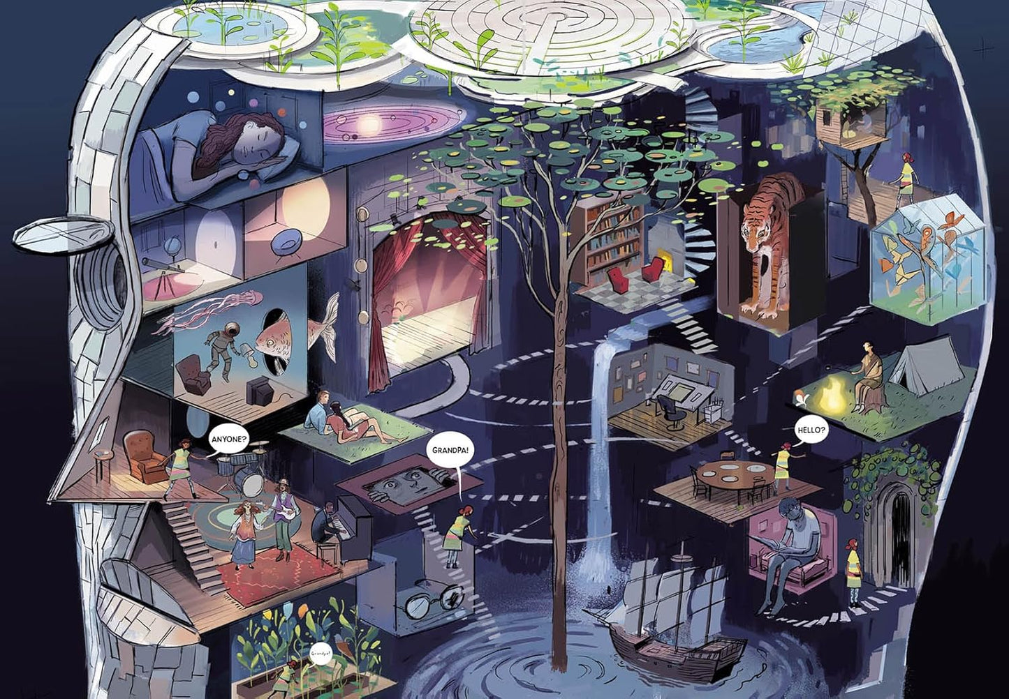 Cassi & the House of Memories - Paperback Graphic Novel