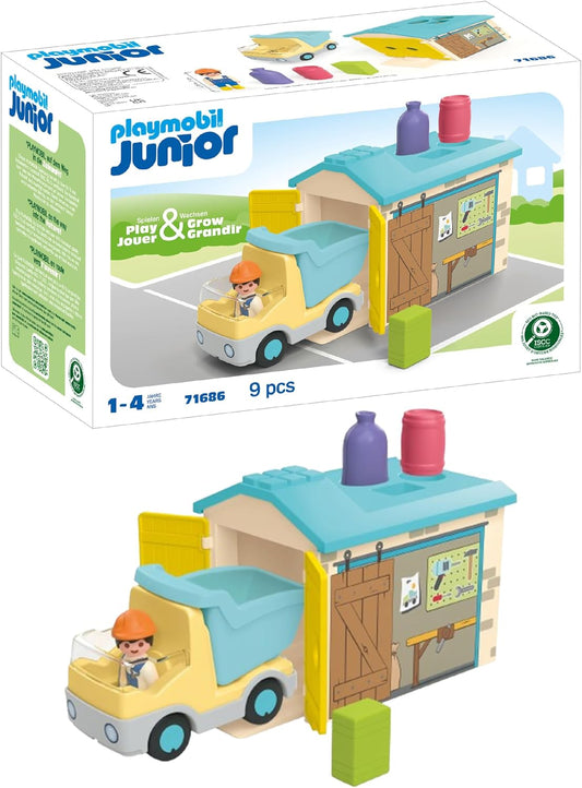 Junior: Construction Truck with Garage